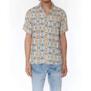 NEW RAGA altata short sleeve shirt in chestnut